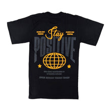 Load image into Gallery viewer, MDM TEE BLACK/ORANGE/GREY ALWAYS BE POSITIVE

