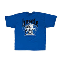 Load image into Gallery viewer, MDM TEE BLUE HUSTLE
