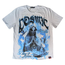 Load image into Gallery viewer, 340 TEE WHITE/BLUE COSMOS
