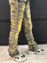 Load image into Gallery viewer, Taupe Takers Stacked Jeans
