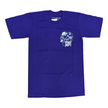 Load image into Gallery viewer, MDM TEE PURPLE/GREY TRAP DEPT

