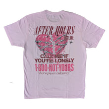 Load image into Gallery viewer, R&amp;R TEE Pink/Brown/BoldPink Hit Me On The Hotline
