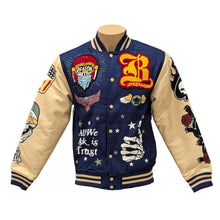 Load image into Gallery viewer, RER5-001 NAVYBLUE/GOLD/RED (ALLWEASKISTRUST)
