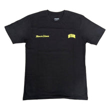 Load image into Gallery viewer, OUTRANK TEE BLACK/LIME GREEN MOVE IN SILENCE
