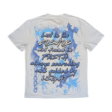 Load image into Gallery viewer, 340 TEE WHITE/BLUE COSMOS
