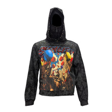 Load image into Gallery viewer, BKYS H1406 SKIHOODIE BLACK ROUGH CITY

