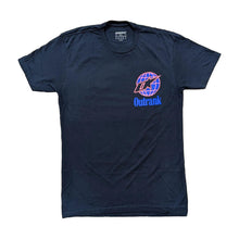 Load image into Gallery viewer, OUTRANK TEE BLUE/PINK/GREEN WELL KNOWN
