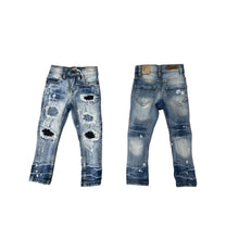 Load image into Gallery viewer, EVOLUTION EV-33776LK ICE BLUE/BLACK JEANS
