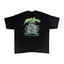 Load image into Gallery viewer, MDM TEE WORLD TOUR BLK/LIME
