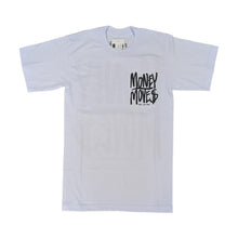 Load image into Gallery viewer, MDM TEE - MONEY MOVES - WHITE/BLACK
