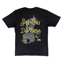 Load image into Gallery viewer, OUTRANK TEE BLACK/LIME GREEN MOVE IN SILENCE
