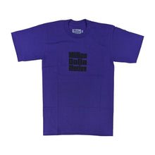 Load image into Gallery viewer, MDM TEE PURPLE/BLACK/WHITE CHASE YOUR DREAMS
