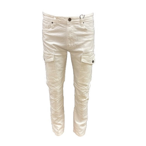 WHITE DENIM JEANS (URBAN BEAST)