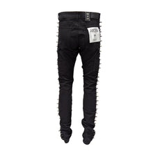 Load image into Gallery viewer, FOCUS 2572 BLACK STACKED JEANS
