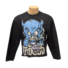 Load image into Gallery viewer, BKYS-C1210 BLACK CROPPED SHIRT
