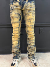 Load image into Gallery viewer, Taupe Takers Stacked Jeans
