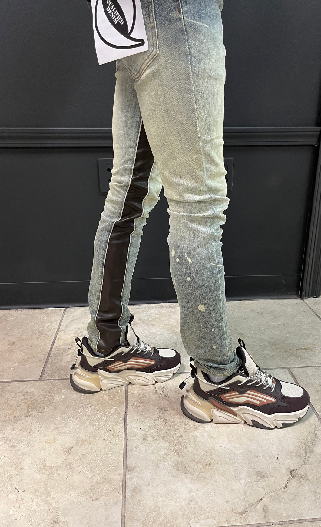 Q Brown Denim Jeans