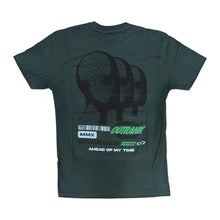 Load image into Gallery viewer, OUTRANK TEE GREEN/BLACK FUTURE PROOF
