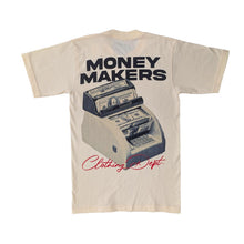 Load image into Gallery viewer, MDM TEE MONEY MAKERS Cream/Black/Red

