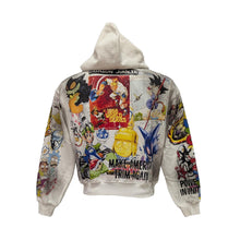 Load image into Gallery viewer, SYNDICATE SYNH_28(2) "UNITY" ZIP UP WHITE OS
