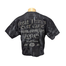 Load image into Gallery viewer, BKYS T1444 (GASLAND) BLACK CROPPED TOP
