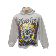 Load image into Gallery viewer, FOCUSJEAN-80763-WASTED-GREY-HOODIE
