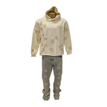 Load image into Gallery viewer, FOCUS 80757 CREAM HOODIE
